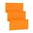 Painéis Pegboard TORACK Metal, 3 unidades para armazenamento de ferramentas de garagem na parede Painéis Pegboard TORACK Metal, 3 unidades para armazenamento de ferramentas de garagem na parede