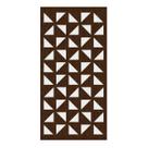 Painel Acústico Absorvedor Decorativo 120x60 Hélix Prisma G Maestra Acústica Cor:Louro