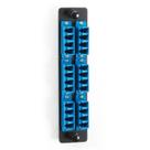 Painel adaptador de fibra Black Box JPM467C-R2 High Density LC Duplex