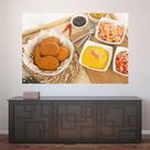 Painel Adesivo de Parede - Comida Brasileira - Acarajé - Restaurante - 1791png