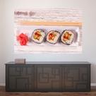 Painel Adesivo de Parede - Comida Japonesa - 721pnm