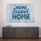Painel Adesivo de Parede - Home Sweet Home - 692pnm