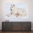Painel Adesivo de Parede - Lobo - Animais - 1738png