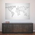 Painel Adesivo de Parede - Mapa Mundi - Mundo - 1812pnp