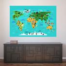 Painel Adesivo de Parede - Mapa Mundi - Mundo - Infantil - 1826png