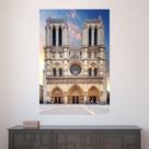 Painel Adesivo de Parede - Paris - França - Catedral de Notre Dame - 1846pnm Painel Adesivo de Parede - Paris - França - Catedral de Notre Dame - 1846pnm