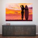 Painel Adesivo de Parede - Surf - Surfista - 991pnm Painel Adesivo de Parede - Surf - Surfista - 991pnm