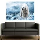 Painel Adesivo de Parede - Urso Polar - 228pnp Painel Adesivo de Parede - Urso Polar - 228pnp