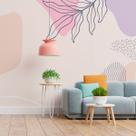 Painel Adesivo Papel de Parede Folha N011145 3,00x2,9M