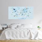Painel Adesivo Papel de Parede Mapa Mundi N012172 2,00X1,00M Painel Adesivo Papel de Parede Mapa Mundi N012172 2,00X1,00M