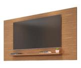 Painel Aéreo Suspenso Embutido De Parede Smart Tv 60 Sala Estar 1 Prateleira Esmeralda 1,58m Casa D - Noce