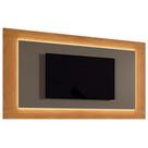 Painel Atenas para Tv Até 58 Polegadas com Led Mavaular Cor Naturale Platinum
