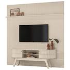 Painel Bancada Tv 75" Laguna Madetec Calacata Off White