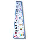 Painel Banner Alfabeto Ilustrado 4 Formas - 5 Metros