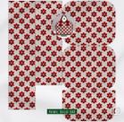 Painel Bolsa Baú Floral Crochê Vermelho Painel Bolsa Baú Floral Crochê Vermelho