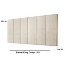 Painel Cabeceira Box Million King 1,95 Cores - JM Casa dos Moveis