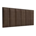 Painel Cabeceira Cama Casal Box Estofada Quarto - Várias Cores