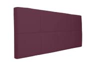 Painel Cabeceira Casal 1,40cm Bordô/Vinho SMF DECOR