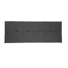 Painel Cabeceira De Solteiro 90cm Para Cama Box Nina Suede Cinza - SA Móveis