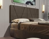 Painel Cabeceira Estofada Nobre para Cama Queen 160 cm