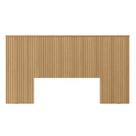 Painel Cama Box Madeirado Laranjeiras 240cm Carvalho - Linea Brasil