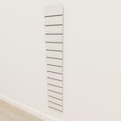 Painel canaletado 18mm Branco Texturizado altura 180 cm comp 30 cm
