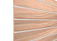 Painel Canaletado 90x45 madeirado 18mm com canaletas de pvc Branco