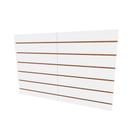 Painel canaletado canelado placa mdf branca 90x120