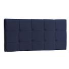 Painel Casal Ana Luisa 140 CM Azul Marinho - D A Decor Painel Casal Ana Luisa 140 CM Azul Marinho - D A Decor