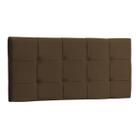 Painel Casal Jordania 140 CM Marrom - D A Decor