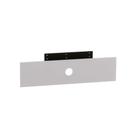 Painel Central Para TV PE40 Pandin Cinza 30X140 Cm