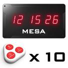 Painel Chama Garçom Restaurante + 10 Controles de Mesa