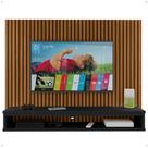 Painel Cissa Tv 32 36 39 40 42 46 47 50 Polegadas Prateleira Inferior Nicho Decorativo Suspenso Quarto Sala - Ripado Freijó/Preto - RPM Móveis Painel Cissa Tv 32 36 39 40 42 46 47 50 Polegadas Prateleira Inferior Nicho Decorativo Suspenso Quarto Sala - Ripado Freijó/Preto - RPM Móveis