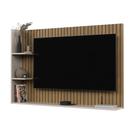 Painel Cissa Tv 32 40 43 50 Polegadas Prateleira Inferior Nicho Decorativo Suspenso Quarto Sala