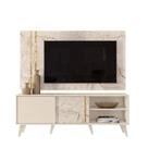 Painel com Bancada Para TVs até 65" Combo Cronos 147x160x36,5cm Madetec