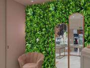 Painel de 3m² Jardim Vertical Plantas Artificiais Cobertura Total a Parede Para Decoração de Festas -DE0225