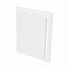 Painel de acesso ECOPRO VENT 8 x 10 cm de plástico branco para drywall