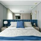 Painel de Cabeceira para Cama Box Queen Estofada 140cm Várias Cores