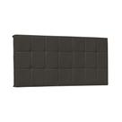 Painel de Cama 140cm Sonhare Suede Cinza - Lucadi Home