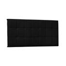 Painel de Cama 195cm Sonhare Suede Preto - Lucadi Home