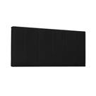 Painel de Cama 90cm Cristal Corano Preto - Lucadi Home
