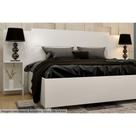 Painel de Cama Box Casal Tcil Arizona Branco Painel de Cama Box Casal Tcil Arizona Branco