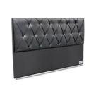 Painel de Cama Box Estofada 195 Murat Facto Gray King 195 - Courano Cinza - Ortobom