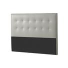 Painel de Cama Box Estofada Casal Texas Courano Branco - Probel