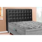 Painel de Cama Box Estofada King Dama Plus Courano Preto - Simbal