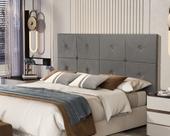 Painel de Cama Queen 1,60 Ferri cor Cinza