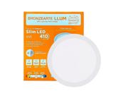 Painel de Embutir Slim LED Redondo 6W 4000K Bivolt 12X12 Llum Bronzearte