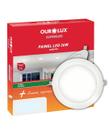Painel de Embutir Superled Ourolux 36W Biv Cor da Luz Branco Neutro 4000K Redondo
