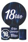 Painel De Festa 1,5x1,5 + Trio De Capas - 18tão - 18 Anos Painel De Festa 1,5x1,5 + Trio De Capas - 18tão - 18 Anos