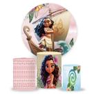 Painel de Festa, Moana 2, Moana Baby, Maui e Moana, Painel RedondoTrioPortal,Sublimação